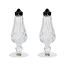 Waterford Crystal: Lismore Footed Salt & Pepper Shakers, 6.25" - Boxed Set of 2