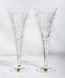 Waterford Crystal: Millennium Fluted Champagne Glasses, 9.25" (Happiness) - Boxed Set of 2
