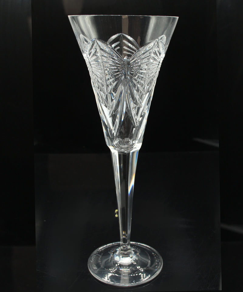 Waterford Stemware: Millennium Happiness Fluted Champagne, 9.25" | Signed