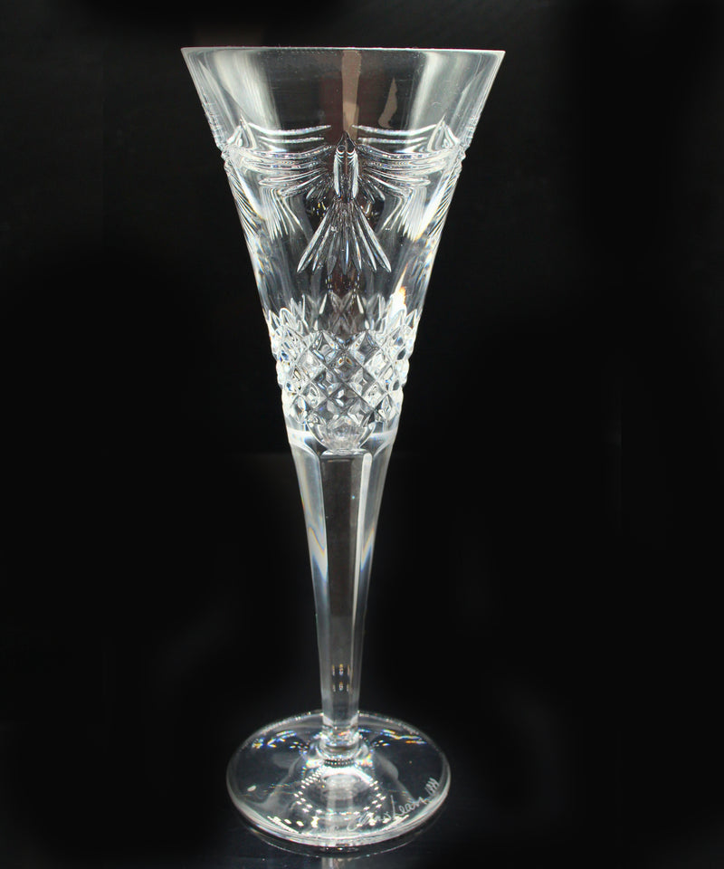 Waterford Stemware: Millennium Peace Fluted Champagne, 9.25" | Signed