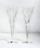 Waterford Crystal: Millennium Fluted Champagne, 9.25" (5 Toasts) - Boxed Set of 2