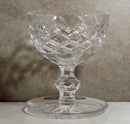 Waterford Stemware: 4.6" Cut Stem & Cup Foot Dessert-Footed - Powerscourt