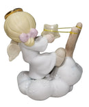 Precious Moments Figurine 111056, Angle with a Star Slingshot