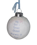 Precious Moments Ornament 112141, Icy Times Ahead- 2003