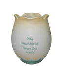 Precious Moments 112195, Hawthorne: Bright and Hopeful- May Tulip Votive