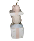 Precious Moments Ornament 112399, Our First Christmas Together- 1987