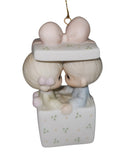 Precious Moments Ornament 112399, Our First Christmas Together- 1987