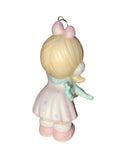 Precious Moments Ornament 112840, Icy Good Times Ahead, Dated 2003