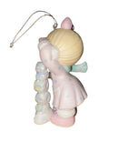 Precious Moments Ornament 112840, Icy Good Times Ahead, Dated 2003