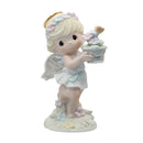 Precious Moments: 114027 Hope Blooms in a Garden of Glory | Garden Angel Series