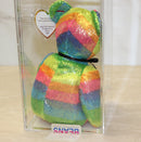 Ty Authenticated Billionaire Bear 17 Signed MWMT MQ Beanie Baby - AP 11513