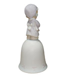 Precious Moments Bell 115304, Time to Wish You a Merry Christmas, Dated 1988