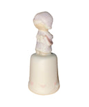Precious Moments 115312, Time to Wish You a Merry Christmas, Thimble, Dated 1988