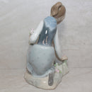 Lladró Figurine: 1172 Girl with Flowers