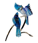 Swarovski Figurine: 1176149 Paradise Birds - Blue Jays