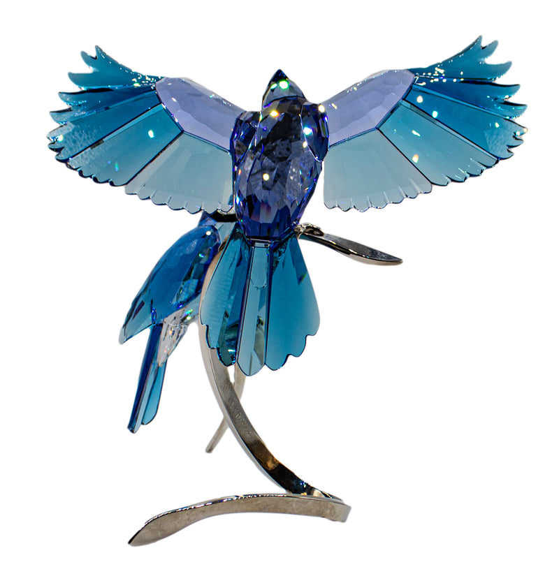 Swarovski Figurine: 1176149 Paradise Birds - Blue Jays