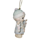 Precious Moments Ornament 117784, S'Mitten with the Christmas Spirit, Dated 2004