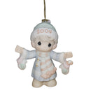 Precious Moments Ornament 117784, S'Mitten with the Christmas Spirit, Dated 2004