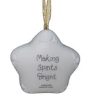 Precious Moments Ornament 118351, Making Spirits Bright- Lighted