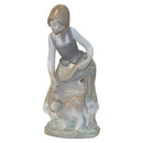 Lladró Figurine: 1187 Girl with Cat