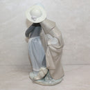 Lladró Figurine: 1187 Girl with Cat