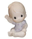 Precious Moments Figurine 119919, Baby- Girl Sitting