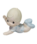 Precious Moments Figurine 119920, Baby- Boy on Stomach