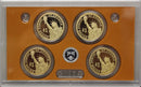 2013 S Presidential Dollar  US Mint Poof set in Lense NO BOX or COA 4 US Coins