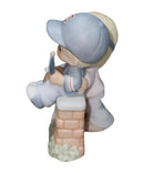 Precious Moments Figurine 120008, Mom, Thanks for Always Supporting Our Team, Chicago Cubs Exclusive