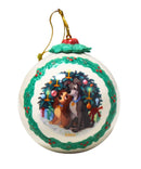 WDCC Ornament - Christmas Scene, Disney's Lady and the Tramp