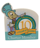 WDCC Plaque - 10th Anniversary Charter Member Plaque, Disney's Pinocchio