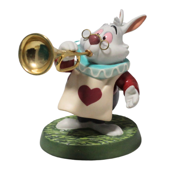 WDCC Figurine White Rabbit - Royal Fanfare (Independent Dealer Exclusi