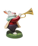 WDCC Figurine White Rabbit - Royal Fanfare (Independent Dealer Exclusive), Alice in Wonderland