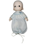 Precious Moments Doll 12475, P.D. Open Edition Porcelain Doll Baby Boy, Open Edition