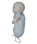 Precious Moments Doll 12475, P.D. Open Edition Porcelain Doll Baby Boy, Open Edition