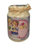 Precious Moments 1255, Tidings of Comfort and Joy Ceramic Candle