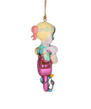 Precious Moments Ornament 125830, Pretty Up for the Holidays