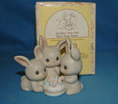 Precious Moments: 128686 Another Year And More Grey Hares
