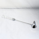 Waterford Crystal: Candle Snuffer with Stainless Implement, 11.25"