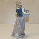 Lladró Figurine: 1311 Girl with Puppies
