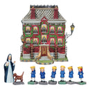 Department 56: 13185 Madeline's Old House In Paris That Was Covered With Vines - Set of 9