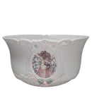 Precious Moments 135577, Pretty Girl- Bowl, Girl with Flowers, Catalog Exclusive