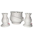 Precious Moments 135623, PM Wedding Unity Candle Holder, Forever True