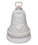 Precious Moments Bell 135828, Wedding Keepsake Box with Bell