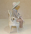 Lladró Figurine: Waiting in the Park
