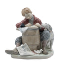 Lladró Figurine: Nao 1406 Dozing Doggy