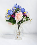 Waterford Crystal: 1997 Mother's Day Flower Vase, 6" 3rd Edition - Includes Bouquet