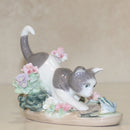 Lladró Figurine: 1442 Kitty Confrontation