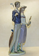 Lladró Figurine: 1453 Golfing Couple