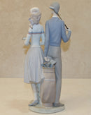 Lladró Figurine: 1453 Golfing Couple
